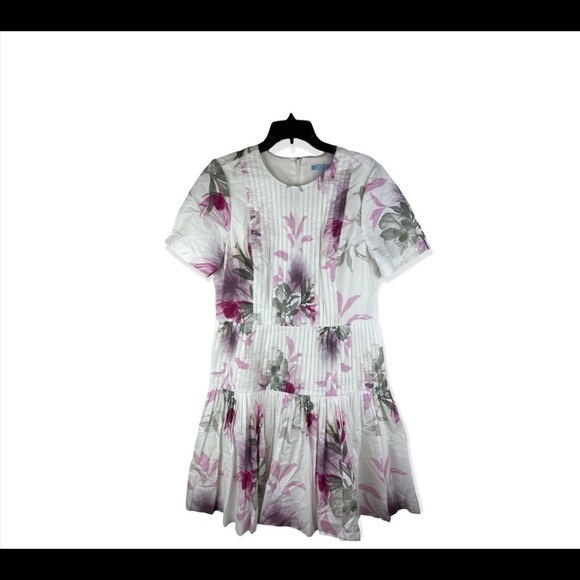 ANTONIO MELANI Debra Floral Print Pleated Dress - Picture 2 of 5